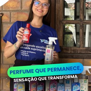 Ambiente limpo se vê.
Mas o que marca mesmo é o perfume.

Água Perfumada, Pura Magia e Limpador Perfumado: fragrâncias que permanecem e transformam a rotina.

Disponível na DisFá.

#DisFá #PerfumeDuradouro #LimpezaPerfumada #B2B #Distribuição