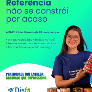 20 anos de mercado não se sustentam com promessas.
Se sustentam com resultado.

A DisFá é referência porque une logística eficiente, atendimento confiável e transparência real em cada negociação.
Entrega ágil na RMR.
Compromisso com prazos.
Parceria que fortalece o seu negócio.

Distribuir é logística.
Ser referência é postura.
💚 DisFá. Distribuidora Fácil.

#NaDisFáTem #DistribuidoraFácil #DistribuiçãoDeValor #LogísticaEmpresarial #AtacadoNordeste