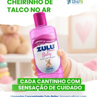 Sabe aquele cheirinho de talco que dá sensação de ambiente cuidado? 🤍

O Zulu Baby deixa no ar uma fragrância suave, delicada e acolhedora, aquele perfume que faz a pessoa entrar e pensar: “hmmm… aqui tá limpinho.”

Porque limpeza também é sensação.

📲 Faça sua cotação conosco:
(81) 3454-0035

#DisFá #ZuluBaby #CheirinhoDeTalco #Limpeza #Perfume
