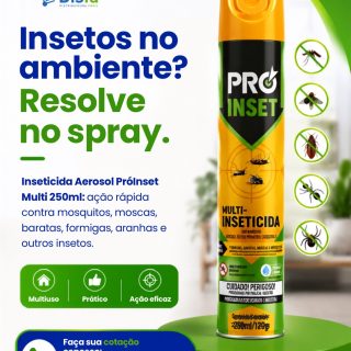 Insetos no ambiente? A solução pode estar a um spray de distância. 🦟✨

O Inseticida Aerosol Pró Inset Multi 250ml oferece ação rápida contra mosquitos, moscas, baratas, formigas, aranhas e outros insetos, ajudando a deixar o ambiente mais protegido e confortável.

Faça sua cotação conosco:
(81) 3454-0035

#DisFá #PróInset #Inseticida #AmbienteProtegido #ProdutosDeLimpeza